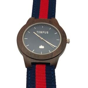 Genuine Hand Crafted Tempus Wood Mens Womens Watch Band Fits Sizes 5.5-7.75 NIB
